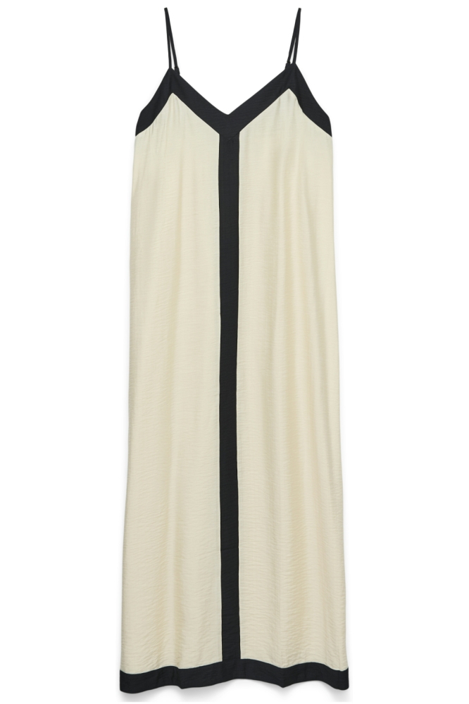 VMDENISE SINGLET ANKLE DRESS WVN BT 10329793 Birch/ Black